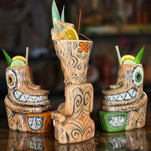 Tiki tOny's Enchanted Tiki Room Chanting Drummer ceramic Tiki Mug - Limited Edition / Limited Time Pre-Order