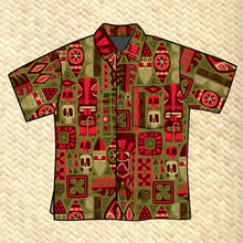 'Island Christmas' Classic Aloha Button Up-Shirt - Unisex - Pre-Order