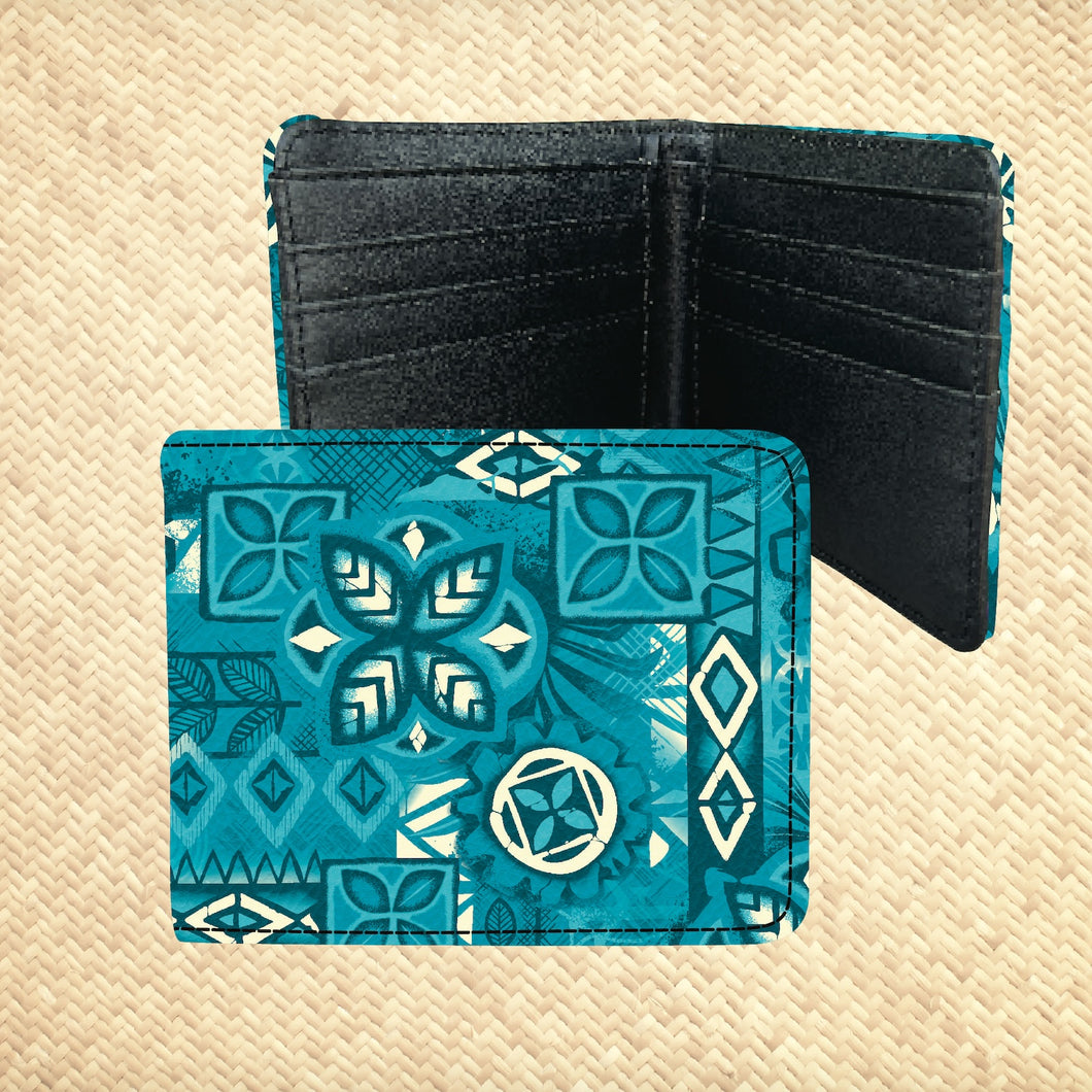 'Marine Tapa' Billfold Wallet - Ready to Ship!