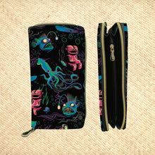 'Dwellers of the Deep' Handbag and Zippered Wallet Set - Ready to Ship!