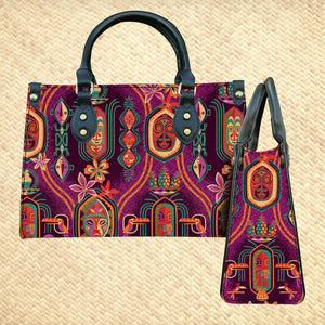 'Polynesian Paradise' Handbag and Zippered Wallet Set - Rolling Pre-Order / Ready to Ship!