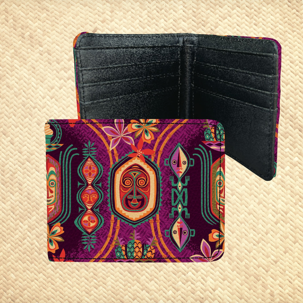 'Polynesian Paradise' Billfold Wallet - Ready to Ship!