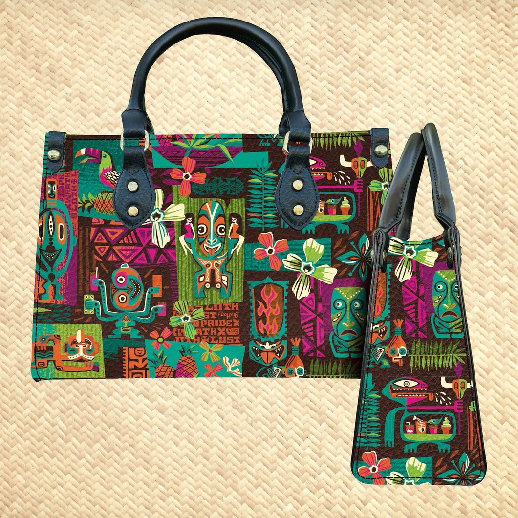 'Sin-Tiki' Handbag and Zippered Wallet Set - Rolling Pre-Order / Ready to Ship!