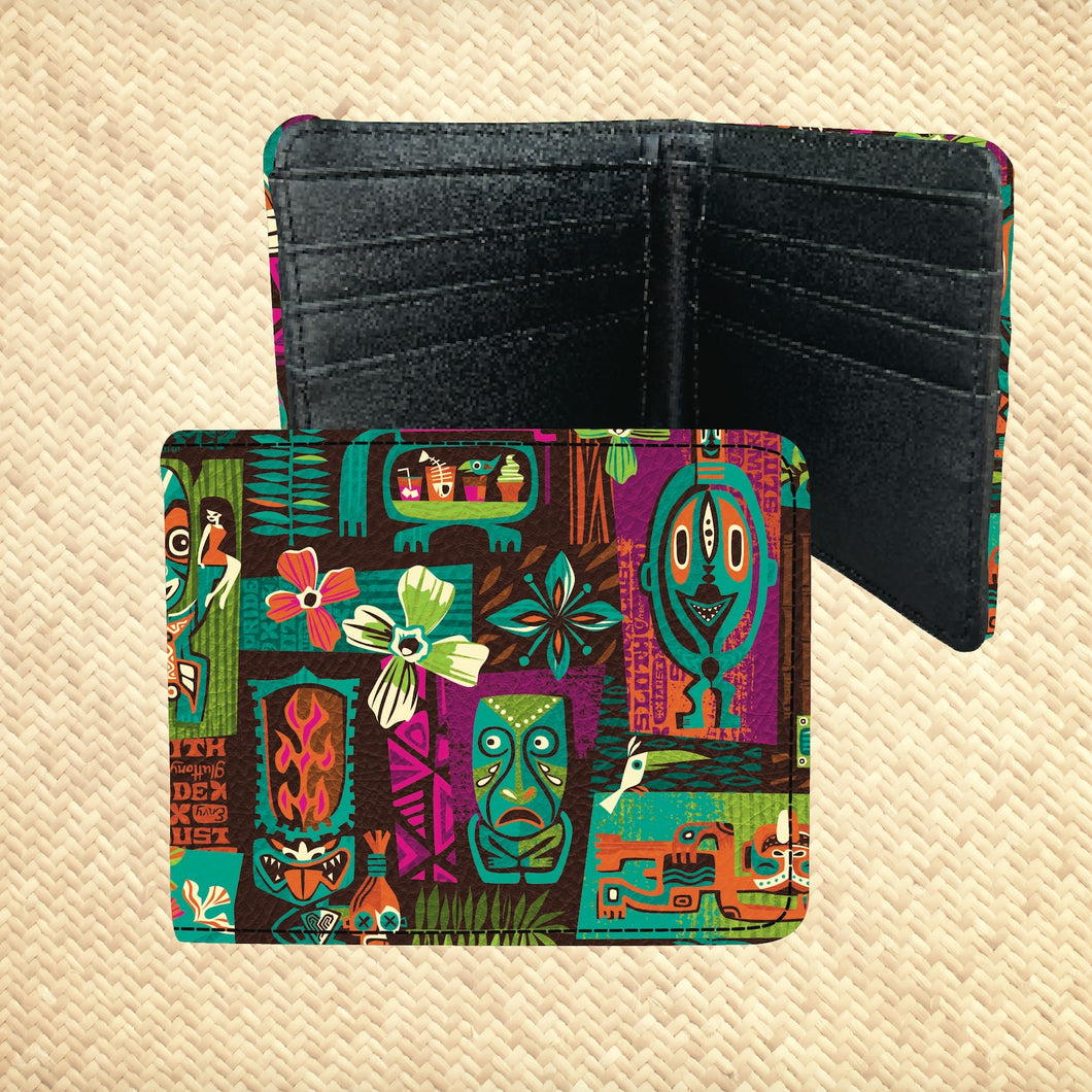 'Sin-Tiki' Billfold Wallet - Ready to Ship!