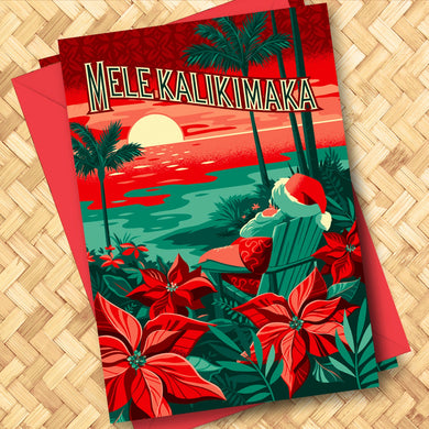 'Mele Kalikimaka' Greeting Card Set