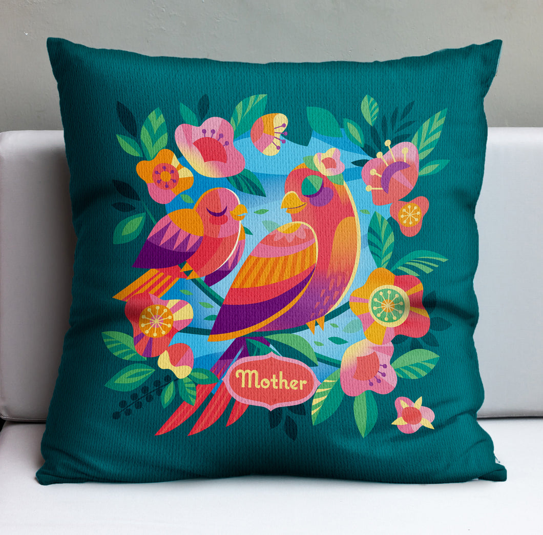 Jeff Granito's 'The Tweetest Mother's Day' Personalized Pillow Cover - U.S. Shipping Included -Pre-Order