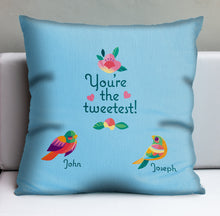 Jeff Granito's 'The Tweetest Mother's Day' Personalized Pillow Cover - U.S. Shipping Included -Pre-Order