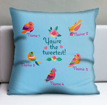 Jeff Granito's 'The Tweetest Mother's Day' Personalized Pillow Cover - U.S. Shipping Included -Pre-Order