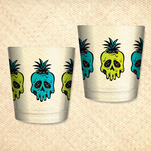 Jeff Granito's 'Poisoned Pineapple' Mai Tai Cocktail Glass - Ready to Ship!