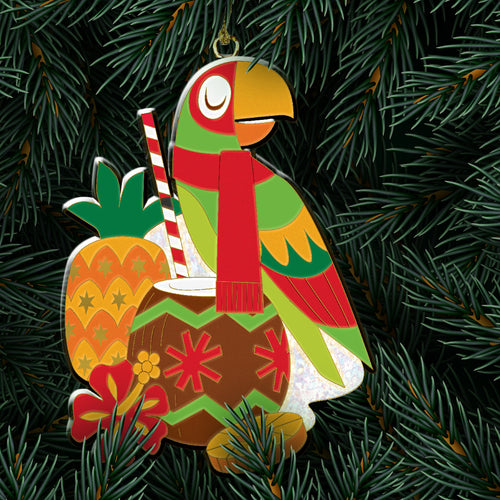 'Tropical Tidings' Holiday Ornament - Pre-Order