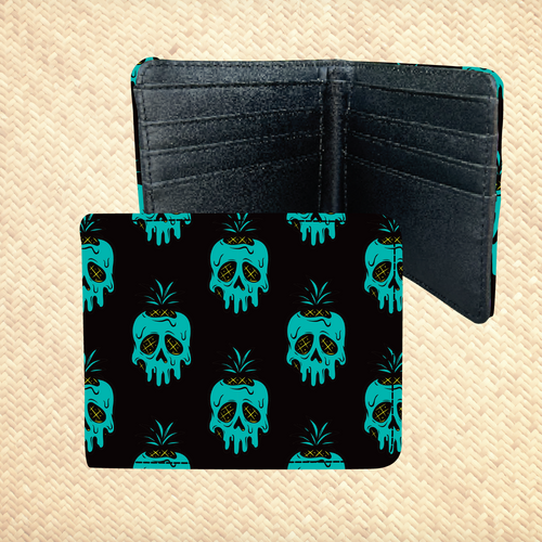 'Poisoned Pineapple' Billfold Wallet - Ready to Ship!