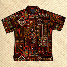 Jeff Granito's 'Red Rum' - Classic Aloha Button Up-Shirt - Unisex - Ready to Ship!