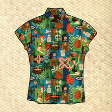 Jeff Granito's 'Loyal Order of the Rum Rocktails' Classic Aloha Button Up-Shirt - Womens - Pre-Order