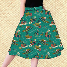 Jeff Granito's 'Rum Rum Reindeer' Aloha Skirt with Pockets - Pre-Order