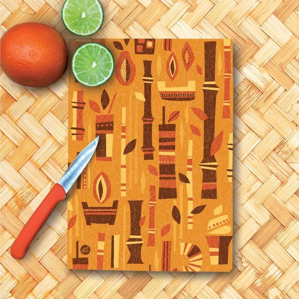 Jeff Granito's 'Rum Trader' Glass Cutting Board - Rolling Pre-Order