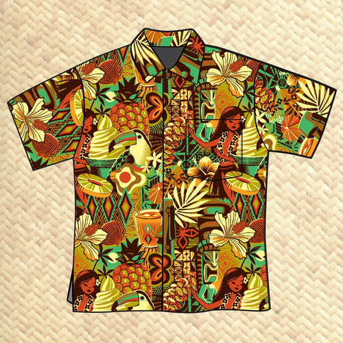 Jeff Granito's 'Island Memories' Classic Aloha Button Up-Shirt - Unisex - Pre-Order