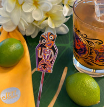 Rum Outta Time Metal Enamel Swizzle Stick - Ready to Ship!