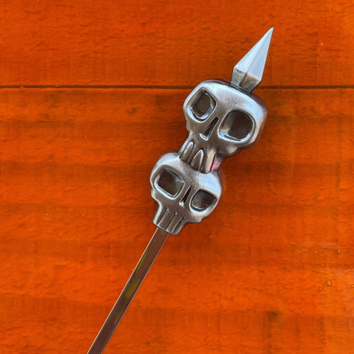 Be-Headed Sculpted Metal Swizzle Stick - Ready to Ship!