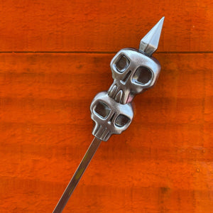 Be-Headed Sculpted Metal Swizzle Stick - Ready to Ship!