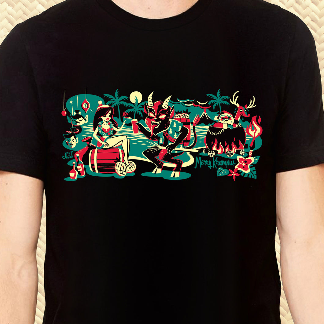 Jeff Granito's 'Merry Krampus' Unisex Tee - Pre-Order