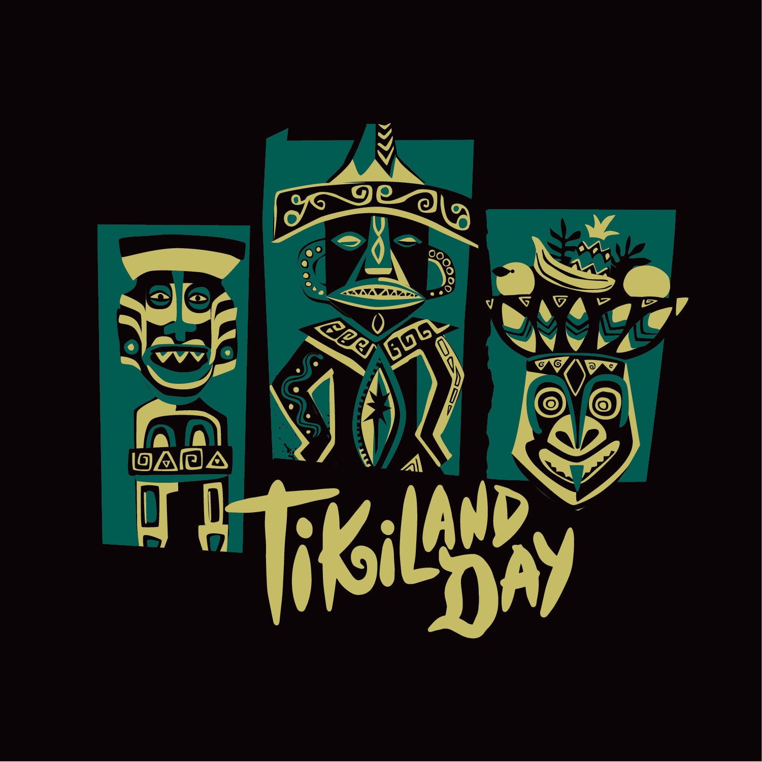 TikiLand Day 2025 'Logo' Unisex Tee - Pre-Order