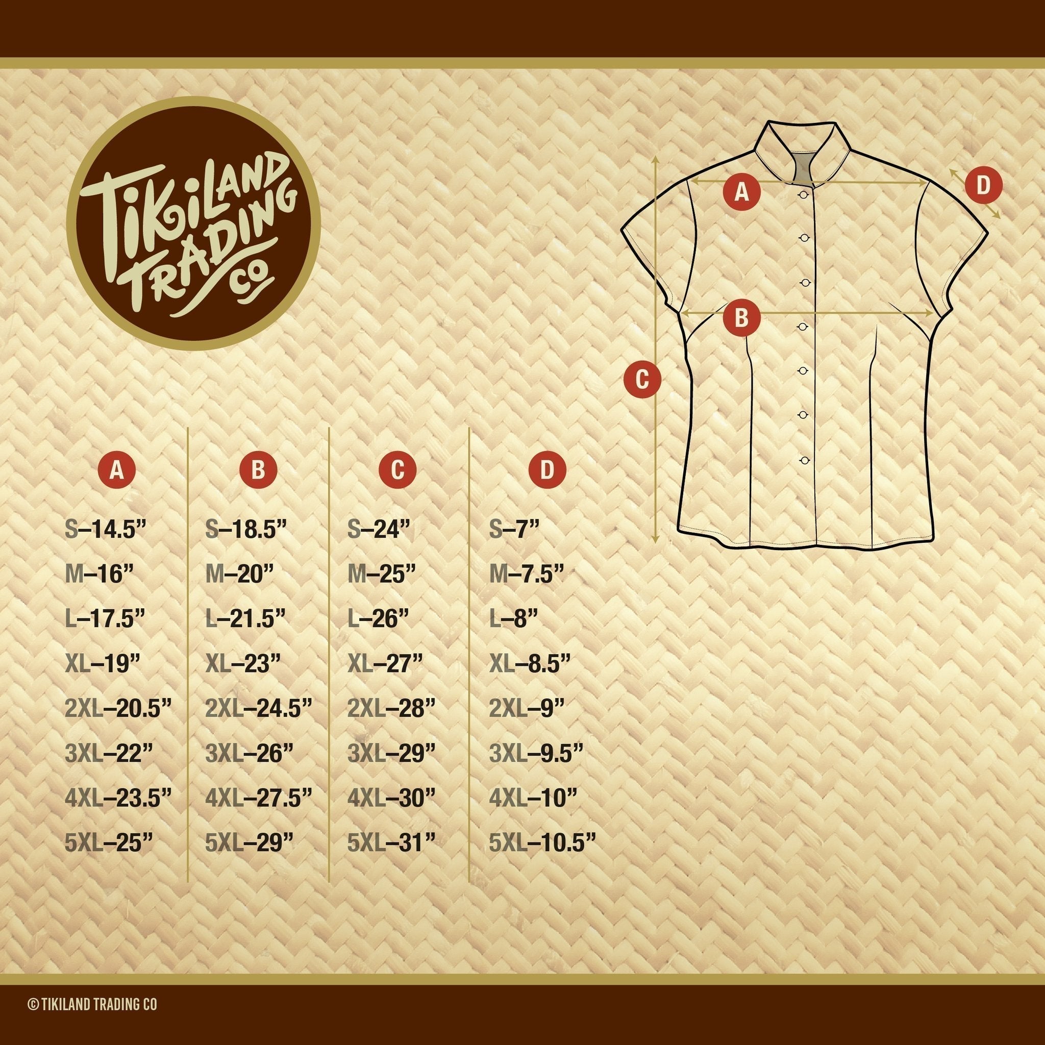 TikiLand Day 2024 'Tropic Serenade' - Classic Aloha Button-Up Shirt - Womens - Pre-Order