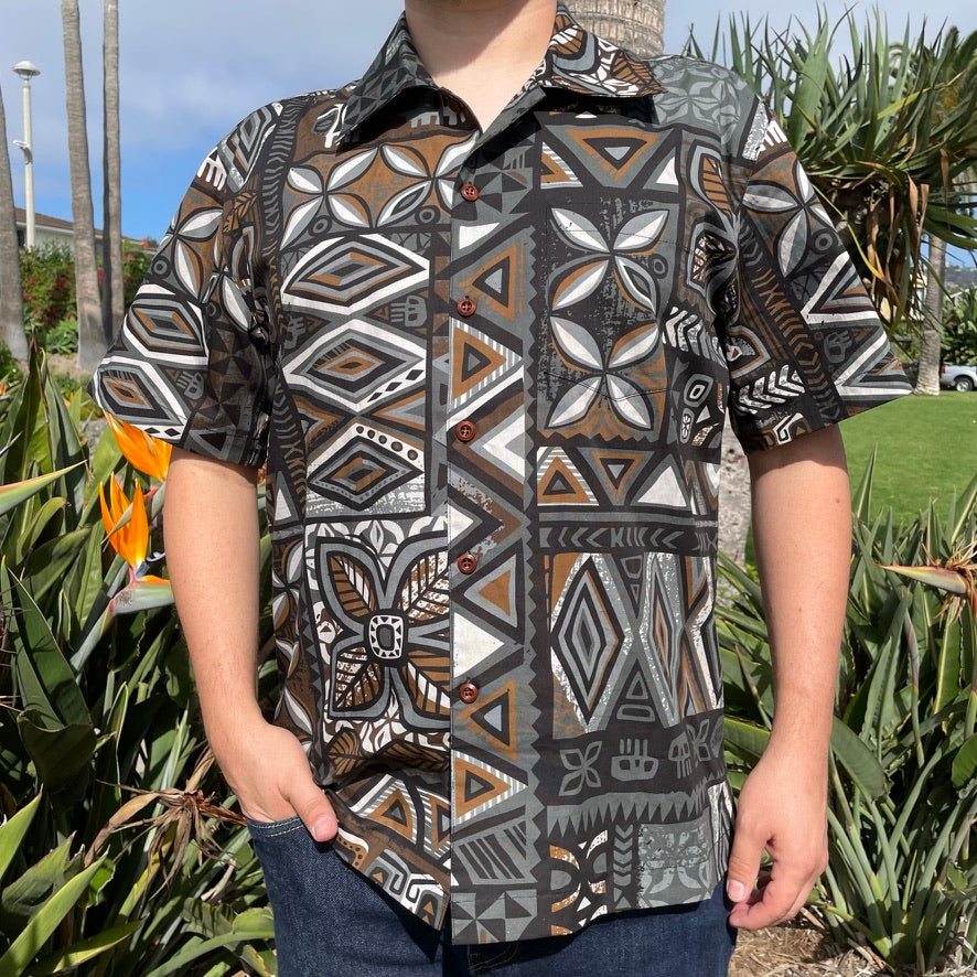 TikiLand Trading Co. X Jeff Granito 'Distant Drums Haleakalā' - Unisex  Aloha Shirt - Ready to ship!