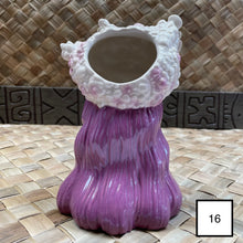 Critterosity's Floral Tiki Goddess Tiki Mug - Purple - Limited Spring Edition - Whoopsies! - Ready to Ship!